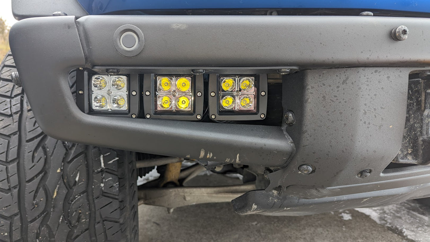 Tricky Motorsports 21-23 Bronco Modular Bumper LED Light Set